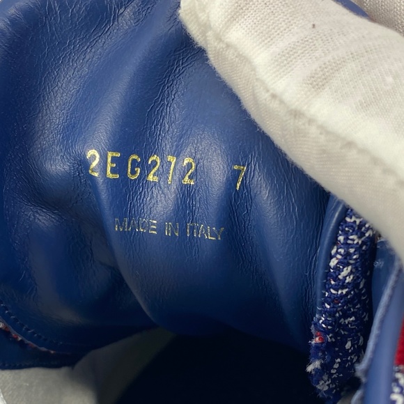 Prada Men's Milano Jacquard-knit Low-top Sneakers - Picture 6 of 10